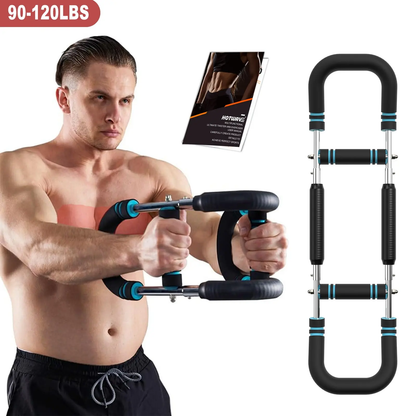 HOTWAVE Arm Trainer, Adjustable Chest Workout Equipment, Arm Trainer for Men, Chest Trainer for Men, Shoulder Muscle Training, Portable Spring Resistance Home Fitness Equipment Summerwins Summerwins